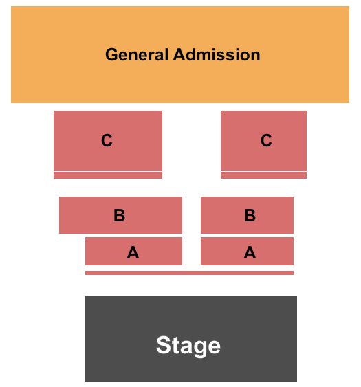 Kansas Crossing Casino & Hotel Seating Chart: Endstage