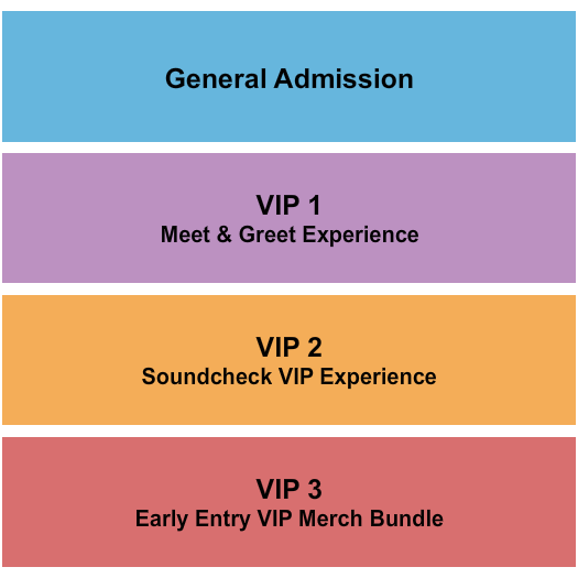 Kansas Crossing Casino & Hotel Seating Chart: GA/VIPs