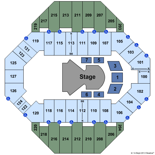 Kansas Expocentre Seating Chart