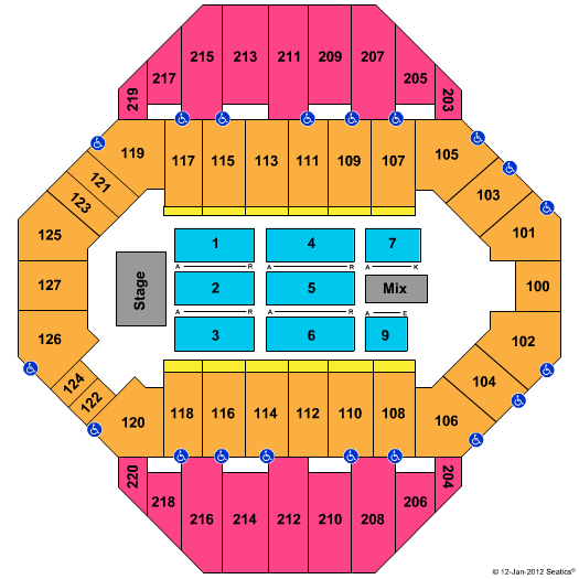 Kansas Expocentre Seating Chart