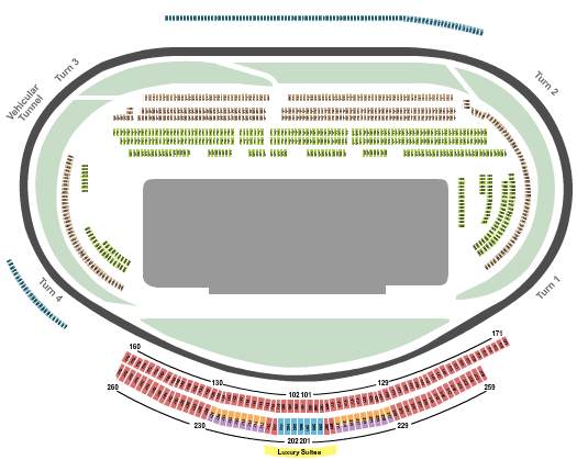 Chicagoland Speedway Seating Chart