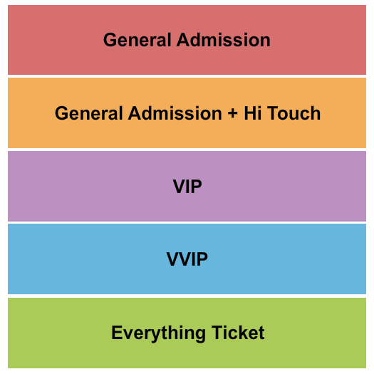 Karma DC Live Music Venue Seating Chart: Omega X