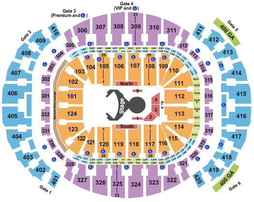 Kaseya Center Seating Chart: Cirque du Soleil