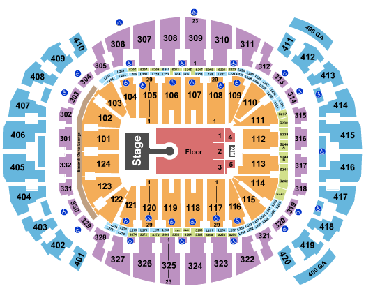 Kaseya Center Seating Chart: Louis Tomlinson