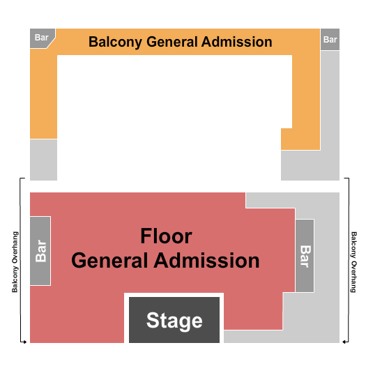 Kee To Bala Seating Chart: GA Floor/GA Balcony