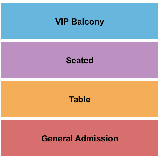 Kegs Canalside Events Center Seating Chart: GA/Table/VIP