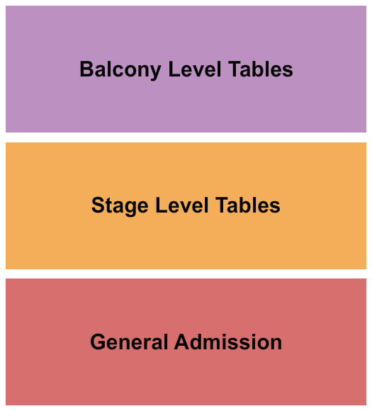 Kegs Canalside Events Center Seating Chart: GA/Table