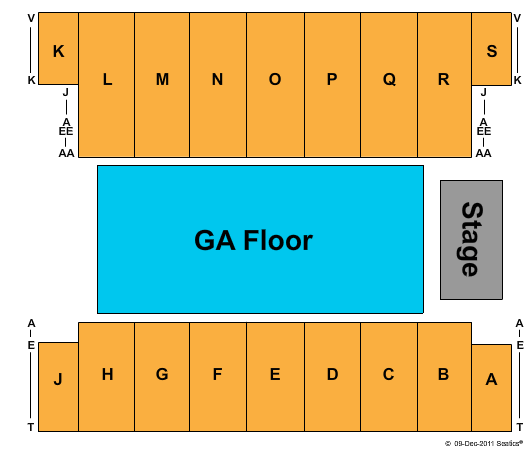 Kellogg Arena Seating Chart