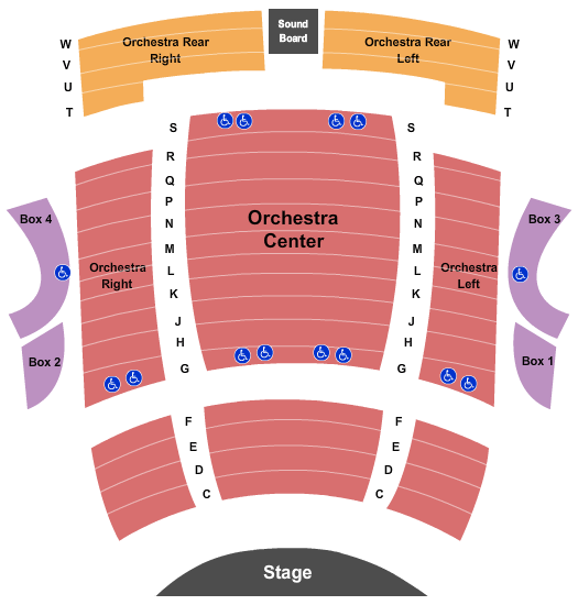 Kennedy Center Terrace Theater Seating Chart