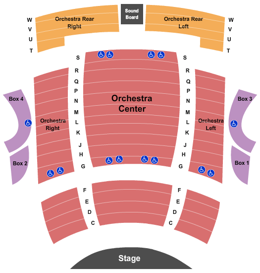 Hamilton Seating Chart Kennedy Center