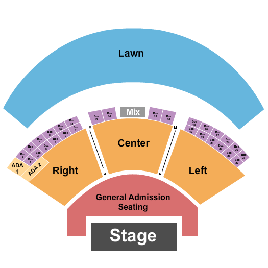 KettleHouse Amphitheater Seating Chart: Endstage GA Seat