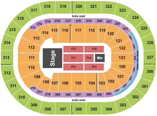 Keybank Center Suite Seating Chart