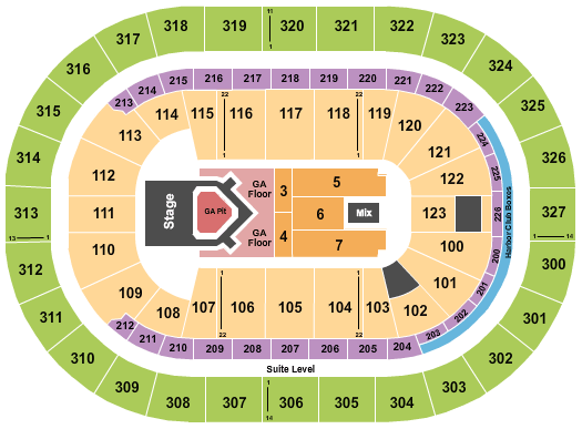 First Niagara Center Suite Seating Chart