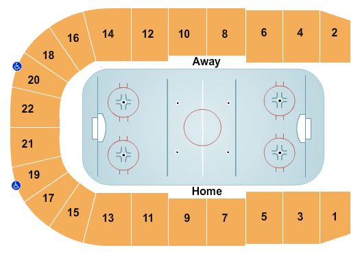 Keystone Centre Seating Chart