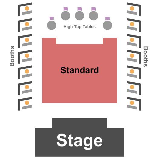Keystone Theatrics Seating Chart: Endstage