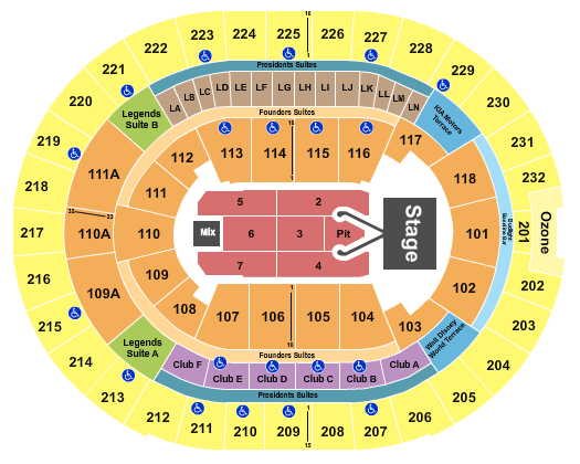 Kia Center Seating Chart: Conan Gray