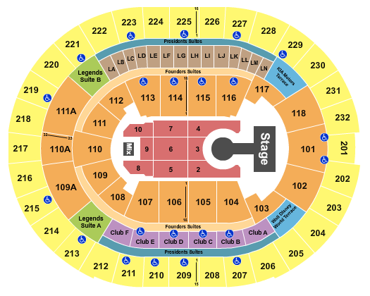 Kia Center Seating Chart: Diljit Dosanjh