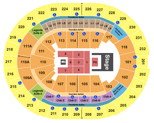 Kia Center Seating Chart: Doja Cat