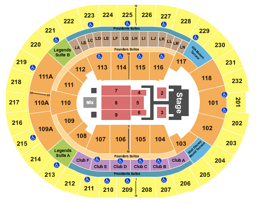 Kia Center Seating Chart: Dude Perfect