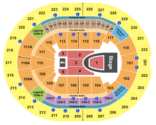 Kia Center Seating Chart: For King and Country