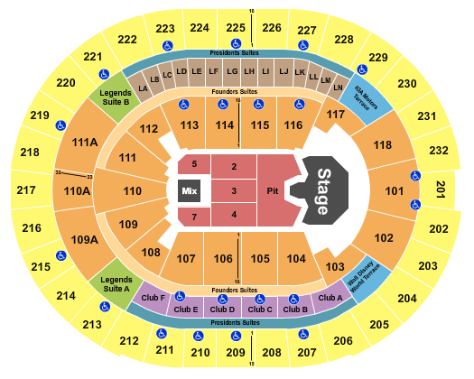 Kia Center Seating Chart: Ghost