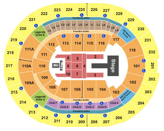 Kia Center Seating Chart: J Balvin