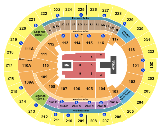 Kia Center Seating Chart: Maverick City Music