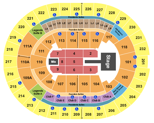 Kia Center Seating Chart: Meghan Trainor