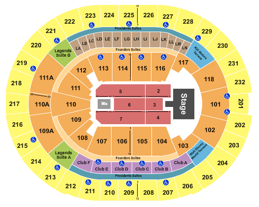 Kia Center Seating Chart: Ricardo Montaner