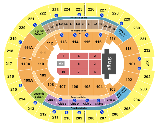 Kia Center Seating Chart: Trans-Siberian Orchestra