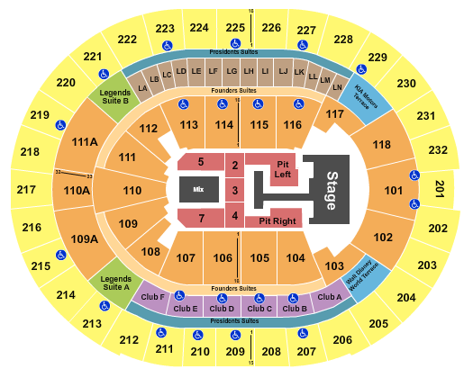 Kia Center Seating Chart: Teddy Swims
