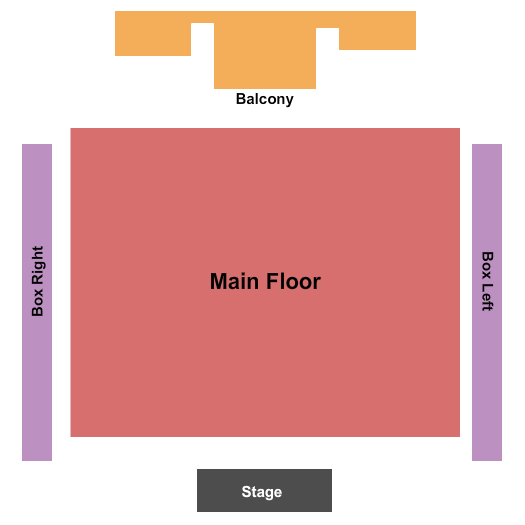 Kimberly-Clark Theatre At Fox Cities Performing Arts Center Map