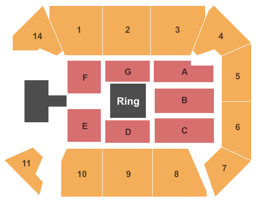 Unca Kimmel Arena Seating Chart