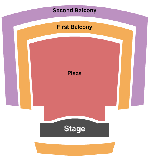 Perelman Theater at The Kimmel Center Seating Chart: End Stage