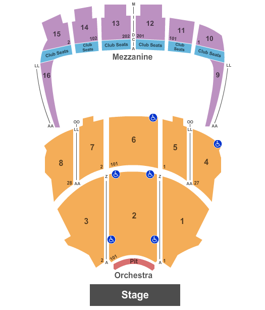 Kings Theatre Seating Chart