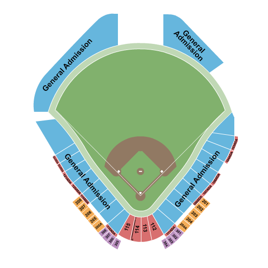 Kino Veterans Memorial Stadium Seating Chart: World Baseball Classic