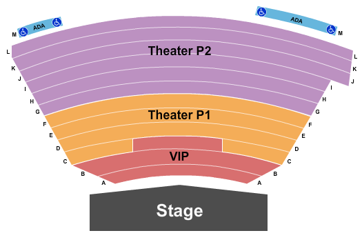 Kirkland Performance Theater Map