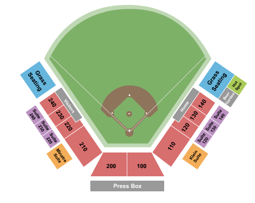 Klein Family Field Seating Chart