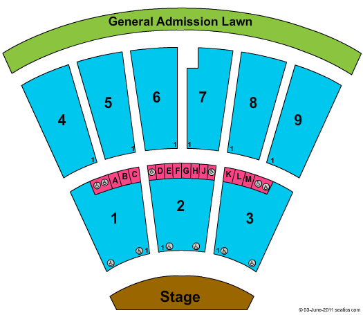 Klipsch Amphitheatre At Bayfront Park Seating Chart