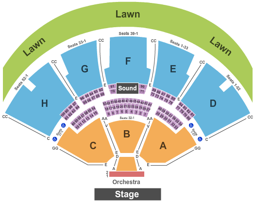 Ruoff Center Seating Chart