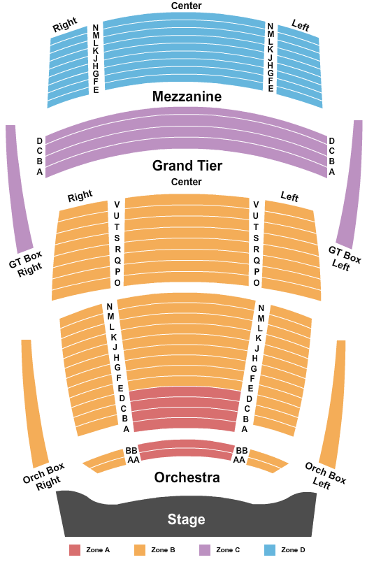 New Bern Civic Theater Seating Chart
