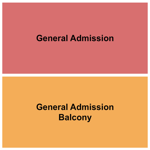 Vivid Music Hall Seating Chart: GA/Balcony GA