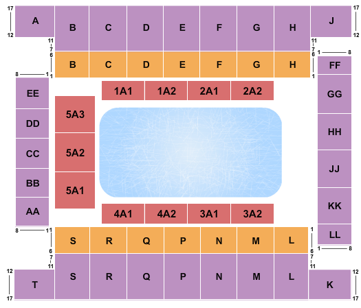 Knoxville Civic Coliseum Seating Chart: Disney On Ice 2