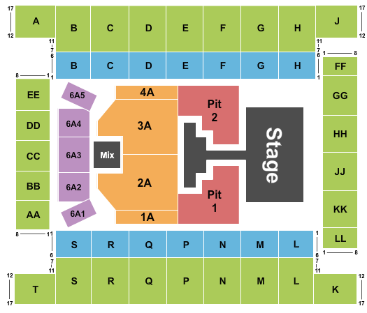 Knoxville Civic Coliseum Seating Chart: Phil Wickham