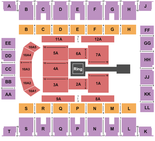 Knoxville Auditorium Seating Chart