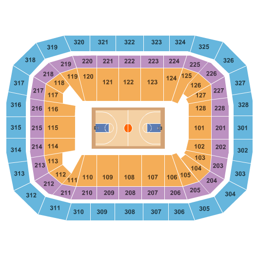 Crisler Arena Seating Chart