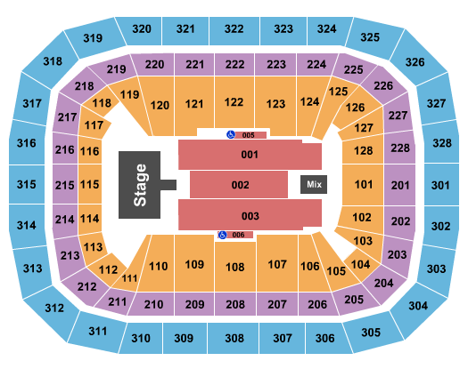 Kohl Center Seating Chart With Rows And Seat Numbers