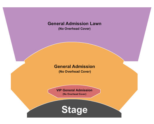 Koka Booth Amphitheatre At Regency Park Seating Chart: GA By Level