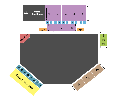 Kootenai County Fairgrounds Seating Chart: Rodeo