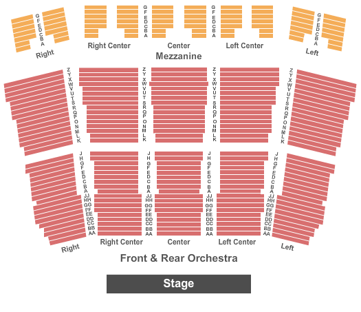 Kupferberg Center for the Arts Seating Chart